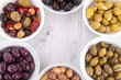 assorment of olives