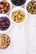 assorment of olives