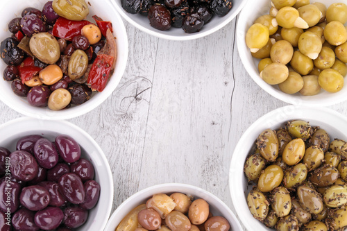 Photo: assorment of olives assorment of olives