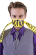 Censorship concept.  Be cautious of what is said.