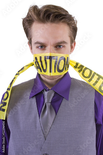 Photo: Censorship concept. Be cautious of what is said. Censorship concept. Be cautious of what is said.
