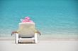 Beach scene. Exuma, Bahamas