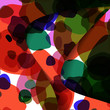 Abstract illustration, colorful unusual composition.