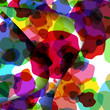 Abstract illustration, colorful unusual composition.