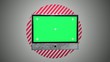 TV With Green Screen Motion Graphic