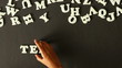 A person spelling Teamwork