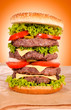 Huge hamburger