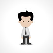 cartoon office worker