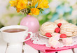 Beautiful set with tea