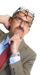 The businessman and spectacles