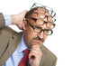 The businessman and spectacles