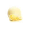 Butter curl, isolated on white