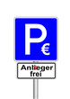 Vektor: Schild Kapitalanlage Schild Kapitalanlage