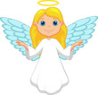 White angel cartoon