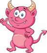 Red devil cartoon