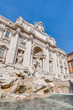 Trevi Fountain, the Baroque fountain in Rome, Italy.