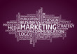 Vettoriale: Marketing - Words Marketing - Words