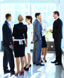 Businesspeople Having Meeting In Modern Office