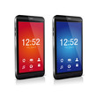 Vector smartphone with touch screen