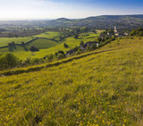 Idyllic rural landscape, Cotswolds UK
