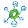 Network Diagram and gears