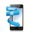 contact us sign and phone