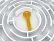 Key to labyrinth