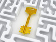 Key to labyrinth