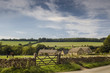 Traditional rural homes scene