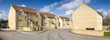 Suburban houses