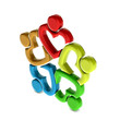 Team Heart 5, 3D isolated