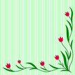 Tulips ornament
