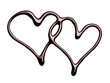 Photo: chocolate heart love valentine day chocolate heart love valentine day