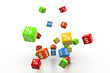 Percentage and dollar cubes.