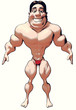 Illustration: Bodybuilder Bodybuilder