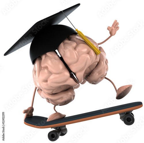 Illustration: Student brain Student brain