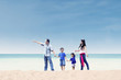 Photo: Asian family enjoy holiday at beach Asian family enjoy holiday at beach