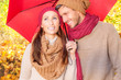 autumn couple