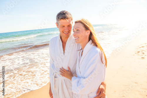 Photo: wellness summer couple wellness summer couple