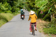 Woman on a bicycle