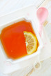 Photo: jasmin tea with lemon jasmin tea with lemon