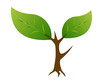 abstract tree, symbol of nature