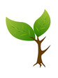 abstract tree, symbol of nature