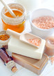 aroma soap and salt