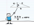 Vector: Géométrie : aire du triangle Géométrie : aire du triangle