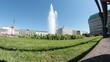fountain at The Brandenburg Gate square