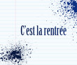 Vector: C'est la rentrée ! - Rentrée des classes C'est la rentrée ! - Rentrée des classes