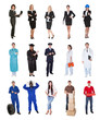 Foto: Professional workers, businessman, cooks, doctors, Professional workers, businessman, cooks, doctors,