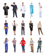 Photo: Professional workers, businessman, cooks, doctors, Professional workers, businessman, cooks, doctors,