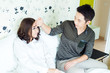 hausband takcare sick wife